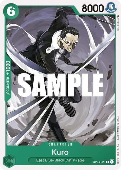 Kuro Kingdoms of Intrigue One Piece card