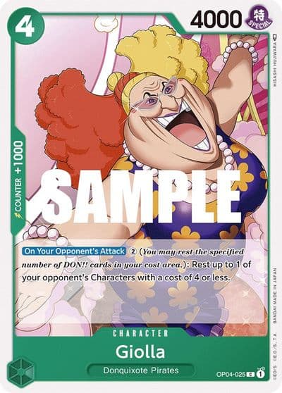 Giolla Kingdoms of Intrigue One Piece card