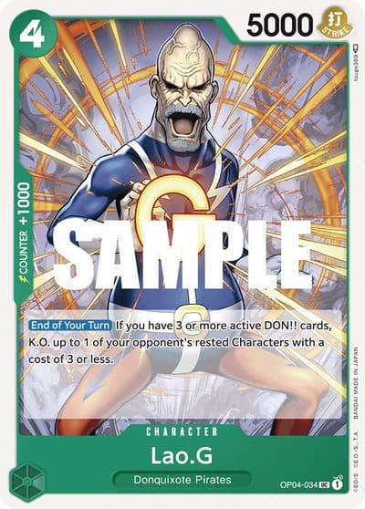 LaoG Kingdoms of Intrigue One Piece card