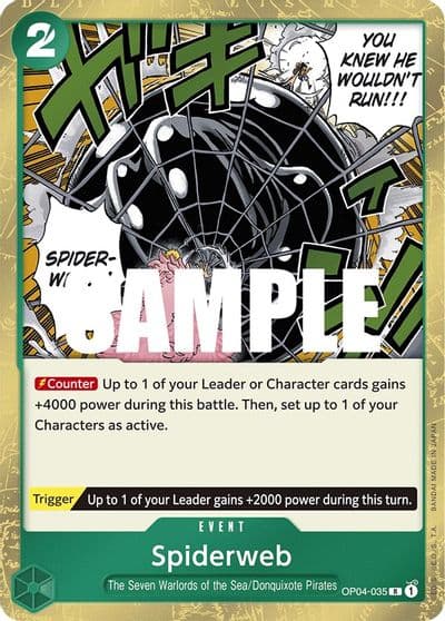 Spiderweb Kingdoms of Intrigue One Piece card