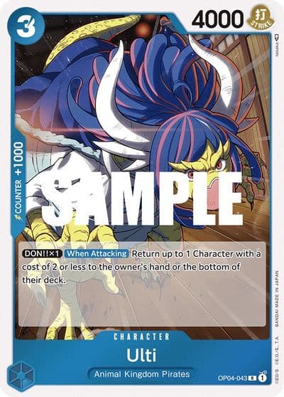 Ulti Kingdoms of Intrigue One Piece card
