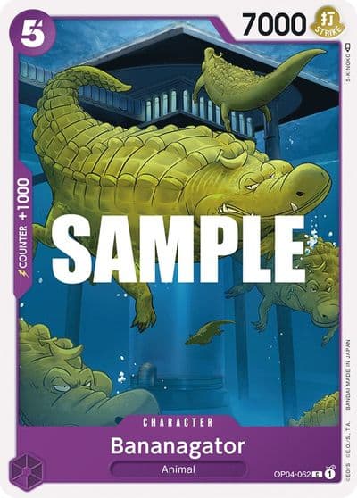 Bananagator Kingdoms of Intrigue One Piece card
