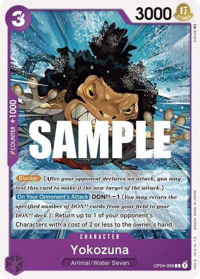 Yokozuna Kingdoms of Intrigue One Piece card