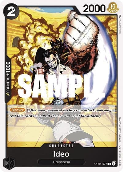 Ideo Kingdoms of Intrigue One Piece card