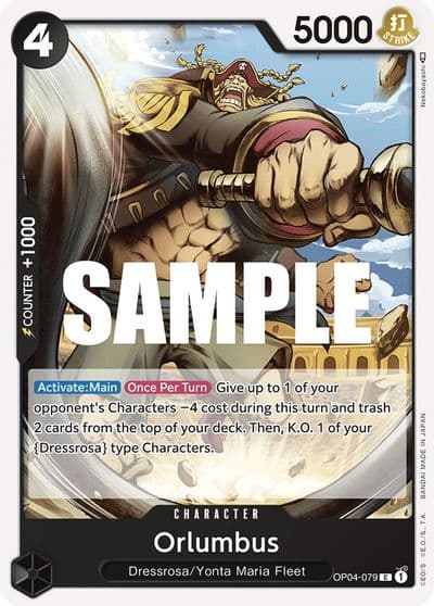Orlumbus Kingdoms of Intrigue One Piece card