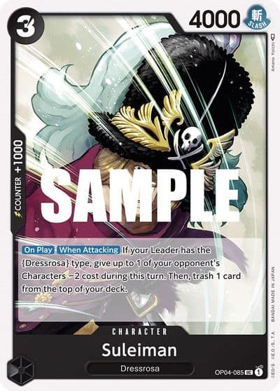 Suleiman Kingdoms of Intrigue One Piece card