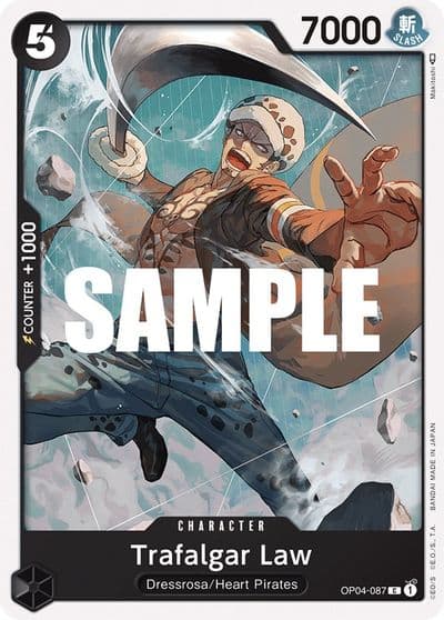Trafalgar Law Kingdoms of Intrigue One Piece card