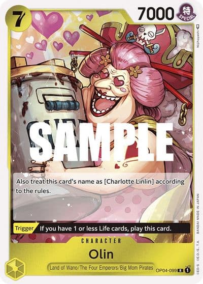 Olin Kingdoms of Intrigue One Piece card