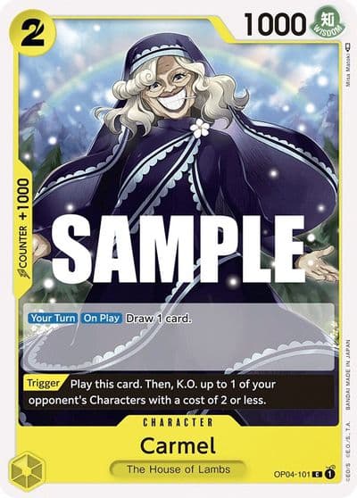 Carmel Kingdoms of Intrigue One Piece card