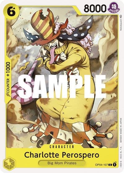 Charlotte Perospero Kingdoms of Intrigue One Piece card