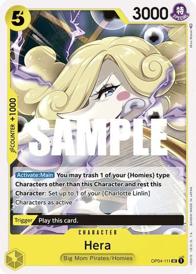 Hera Kingdoms of Intrigue One Piece card