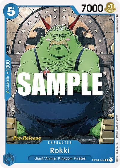 Rokki Kingdoms of Intrigue Pre-Release Cards One Piece card