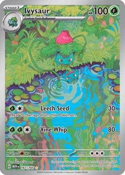 Ivysaur SV: Scarlet & Violet 151 Pokemon card
