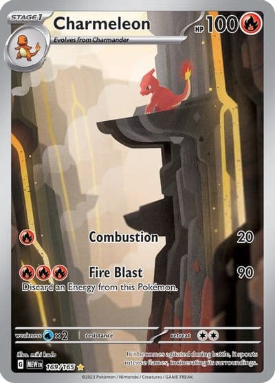 Charmeleon SV: Scarlet & Violet 151 Pokemon card