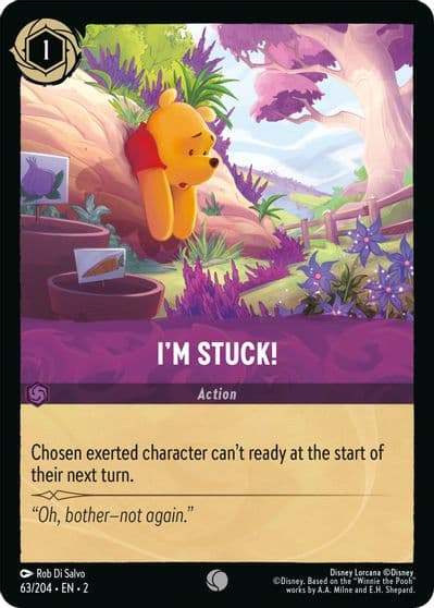 Im Stuck Rise of the Floodborn Lorcana card