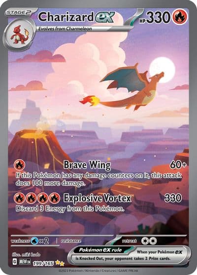 Charizard ex SV: Scarlet & Violet 151 Pokemon card