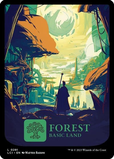 Forest 0291 The Lost Caverns of Ixalan Magic card