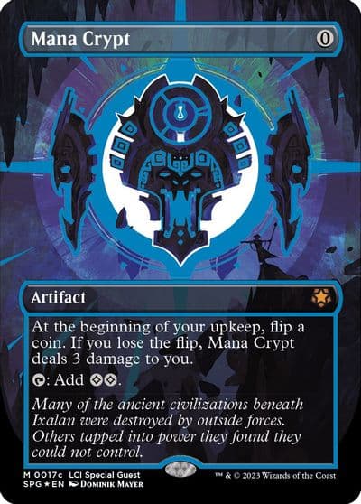 Mana Crypt 0017c Borderless Special Guests Magic card