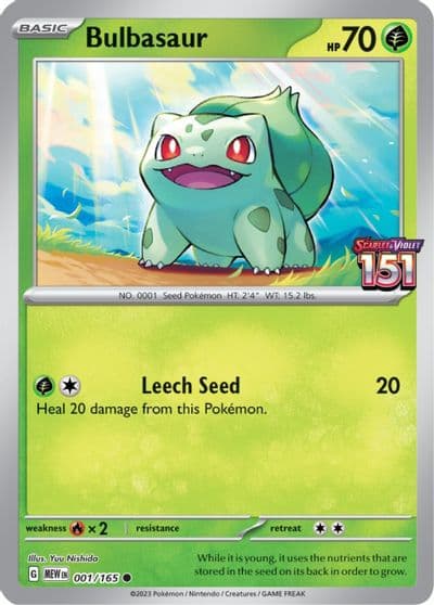 Bulbasaur (Best Buy Exclusive) Miscellaneous Cards & Products Pokemon card