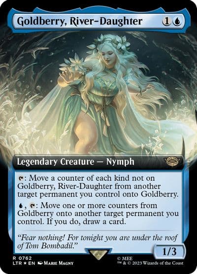 Goldberry River Daughter Extended Art Surge Foil Universes Beyond: The Lord of the Rings: Tales of Middle-earth Magic card