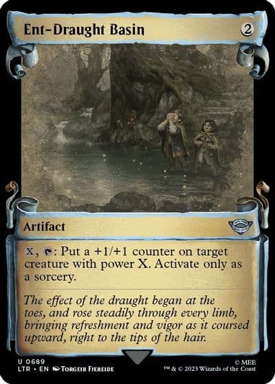 Ent Draught Basin Showcase Scrolls Universes Beyond: The Lord of the Rings: Tales of Middle-earth Magic card
