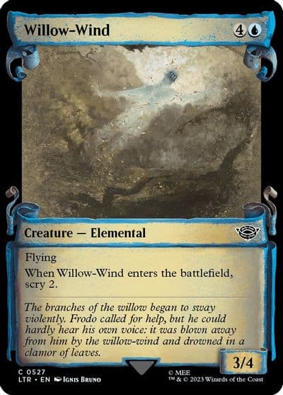 Willow Wind Showcase Scrolls Universes Beyond: The Lord of the Rings: Tales of Middle-earth Magic card