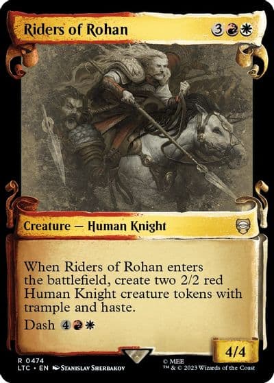 Riders of Rohan Showcase Scrolls Commander: The Lord of the Rings: Tales of Middle-earth Magic card