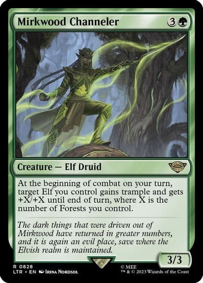 Mirkwood Channeler Universes Beyond: The Lord of the Rings: Tales of Middle-earth Magic card