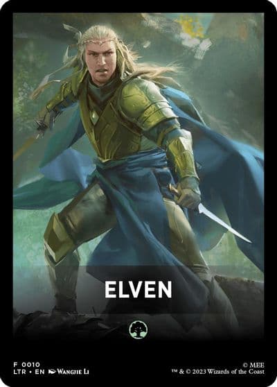 Elven Theme Card Universes Beyond: The Lord of the Rings: Tales of Middle-earth Magic card