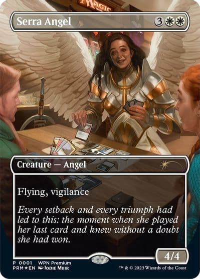 Serra Angel WPN & Gateway Promos Magic card