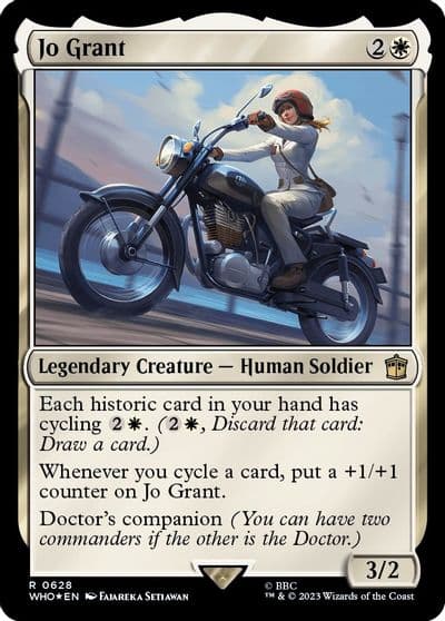 Jo Grant Surge Foil Universes Beyond: Doctor Who Magic card