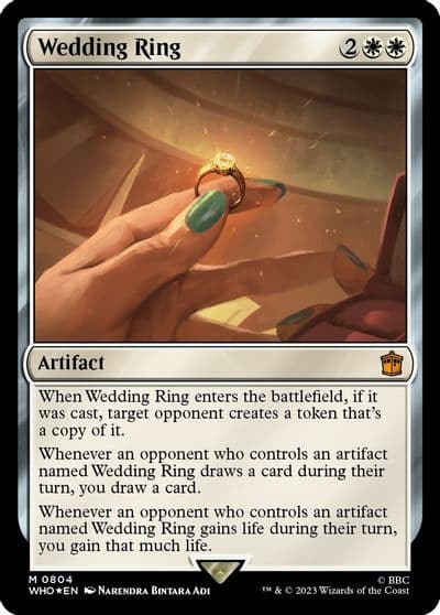 Wedding Ring Surge Foil Universes Beyond: Doctor Who Magic card