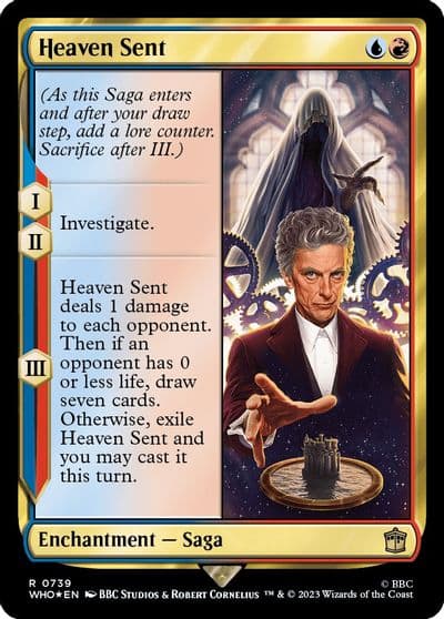 Heaven Sent Surge Foil Universes Beyond: Doctor Who Magic card