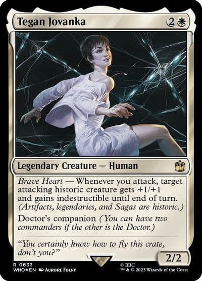 Tegan Jovanka Surge Foil Universes Beyond: Doctor Who Magic card