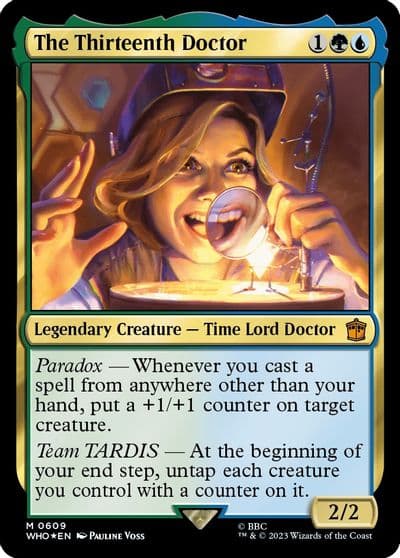 The Thirteenth Doctor Surge Foil Universes Beyond: Doctor Who Magic card