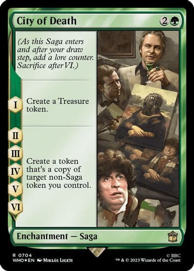 City of Death Surge Foil Universes Beyond: Doctor Who Magic card