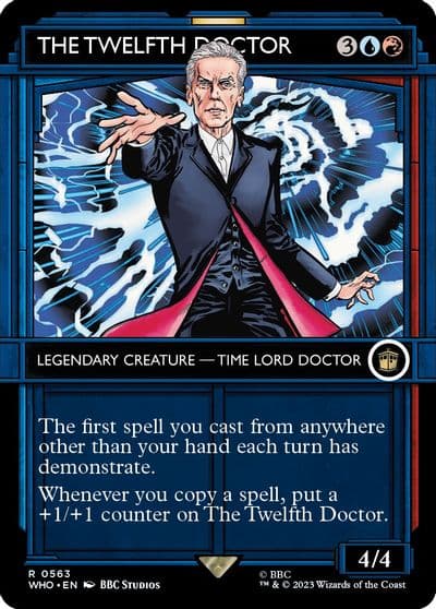 The Twelfth Doctor Showcase Universes Beyond: Doctor Who Magic card