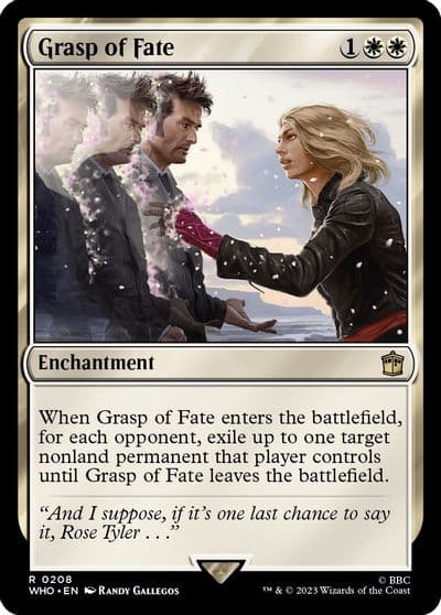 Grasp of Fate Universes Beyond: Doctor Who Magic card