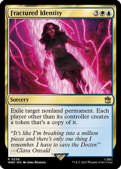 Fractured Identity Universes Beyond: Doctor Who Magic card