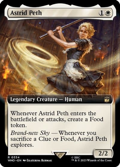 Astrid Peth Extended Art Universes Beyond: Doctor Who Magic card