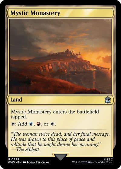 Mystic Monastery Universes Beyond: Doctor Who Magic card