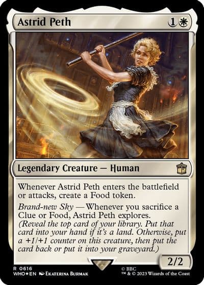 Astrid Peth Surge Foil Universes Beyond: Doctor Who Magic card