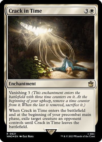 Crack in Time Surge Foil Universes Beyond: Doctor Who Magic card