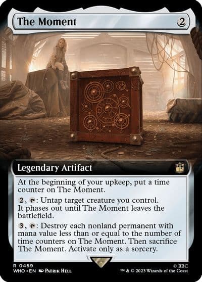 The Moment Extended Art Universes Beyond: Doctor Who Magic card