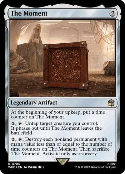 The Moment Surge Foil Universes Beyond: Doctor Who Magic card