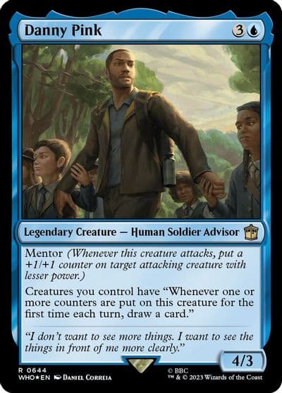 Danny Pink Surge Foil Universes Beyond: Doctor Who Magic card