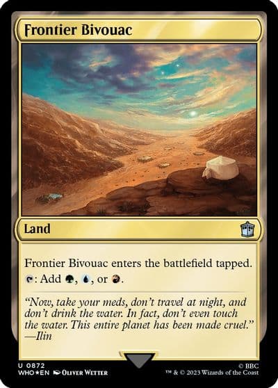 Frontier Bivouac Surge Foil Universes Beyond: Doctor Who Magic card
