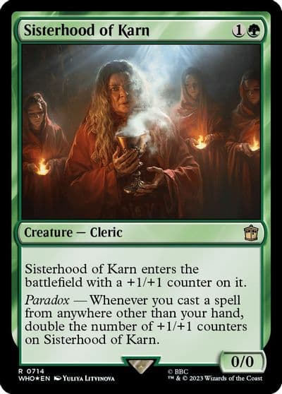 Sisterhood of Karn Surge Foil Universes Beyond: Doctor Who Magic card