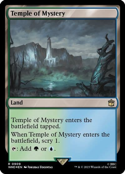 Temple of Mystery Surge Foil Universes Beyond: Doctor Who Magic card