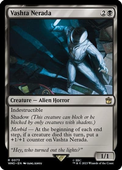 Vashta Nerada Universes Beyond: Doctor Who Magic card